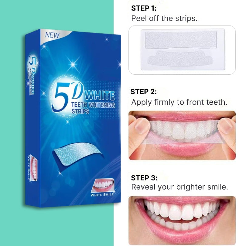5D Diamond Whitening Strips