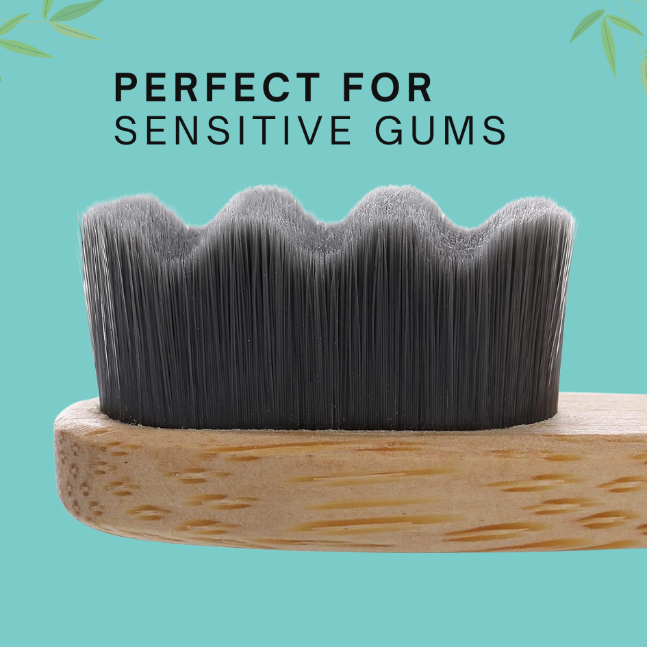 Ultra Fine Nano Bristle Bamboo Tooth Brush
