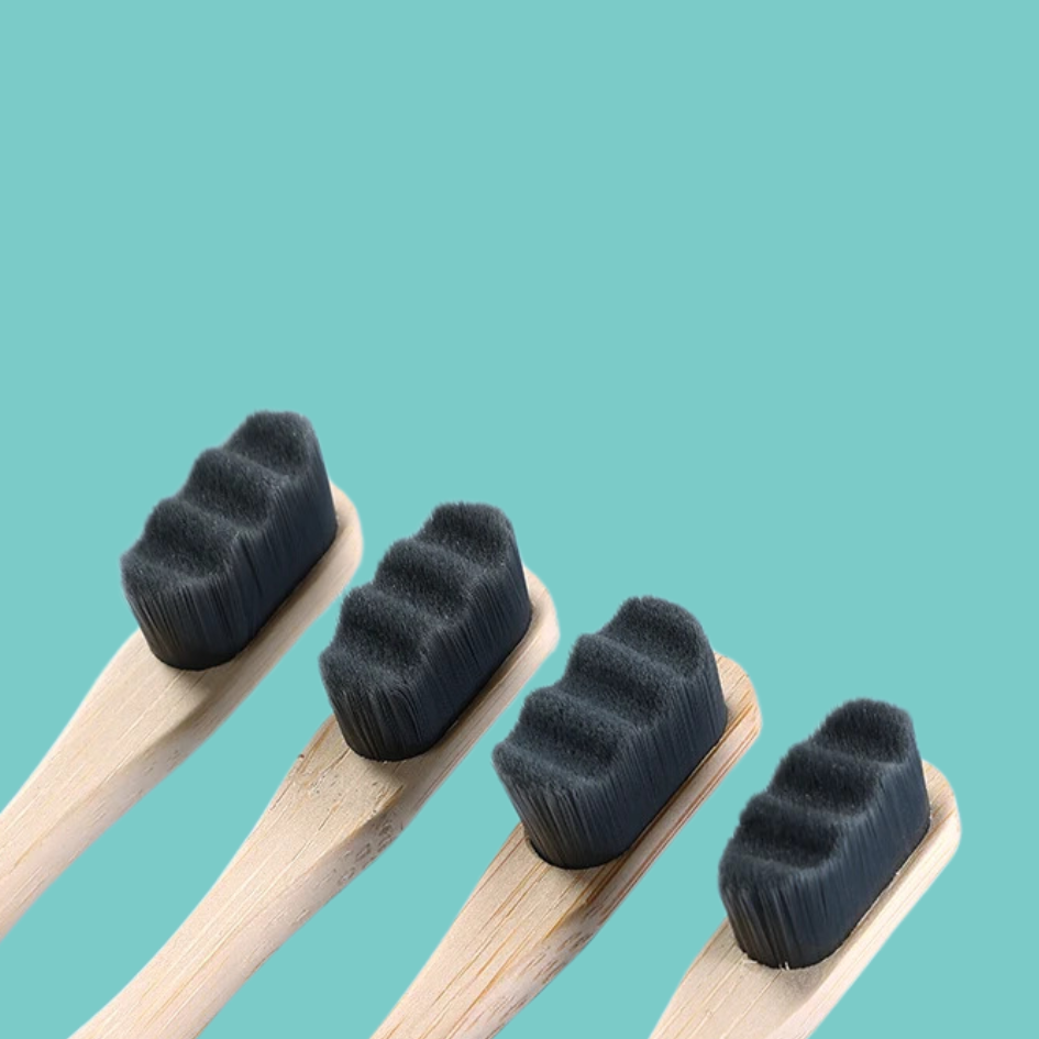 Ultra Fine Nano Bristle Bamboo Tooth Brush