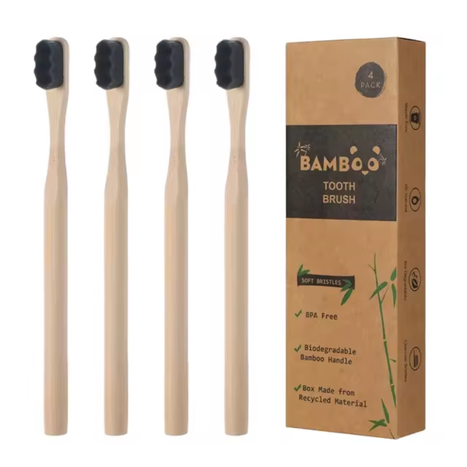 Ultra Fine Nano Bristle Bamboo Tooth Brush