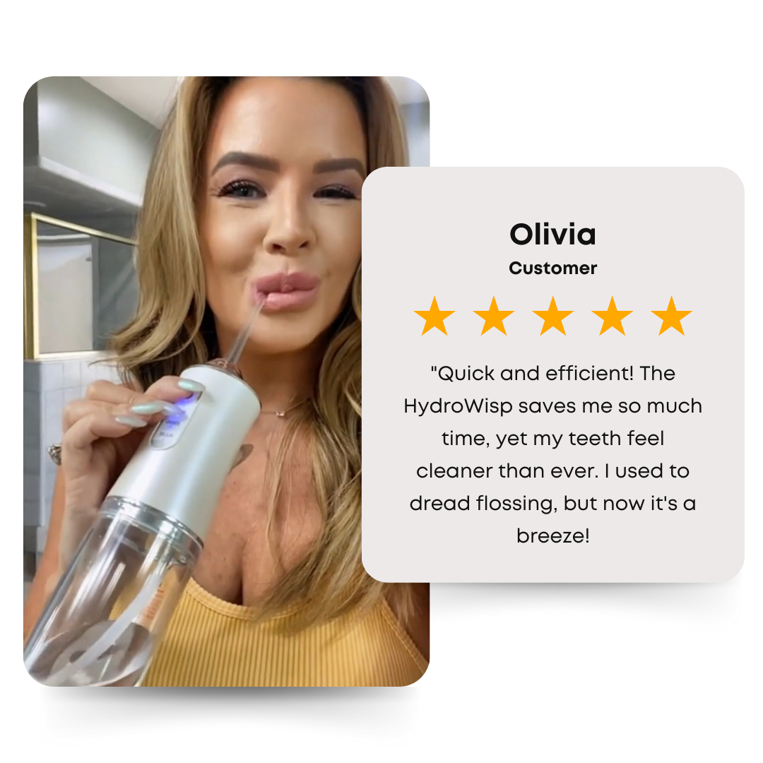 HydroWisp Water Flosser EXCLUSIVE.
