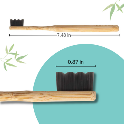 Ultra Fine Nano Bristle Bamboo Tooth Brush